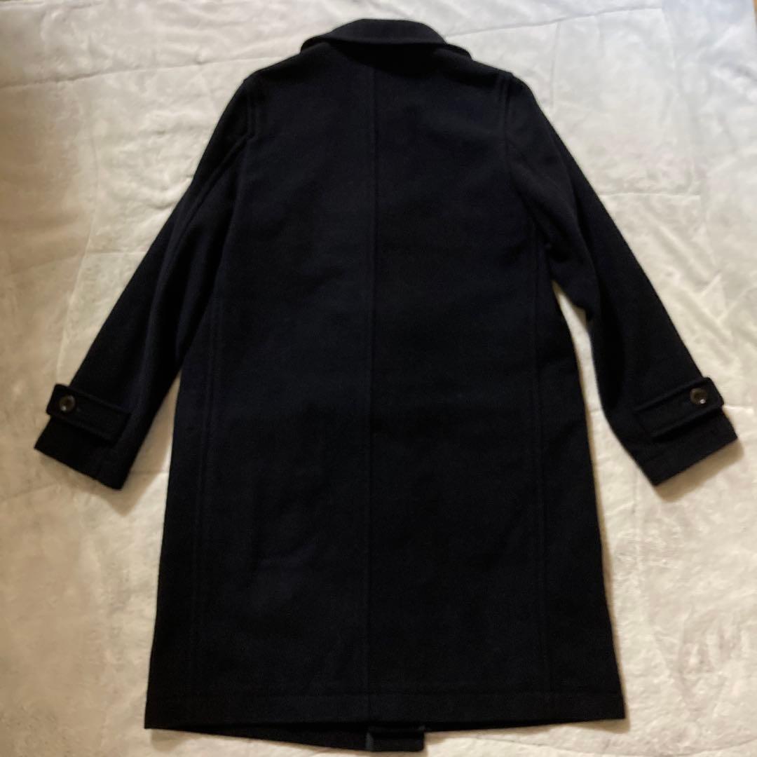 MHL. ダッフルコート　ロング丈　メルトン　丸襟　マーガレットハウエル　L