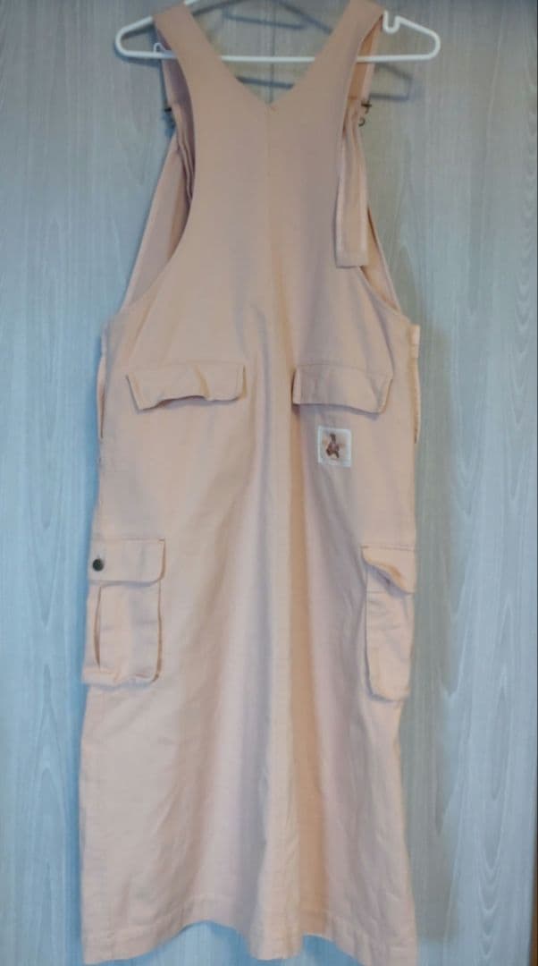 希少♡日本製 PINK HOUSE くま刺繍 ピンク ジャンパースカート