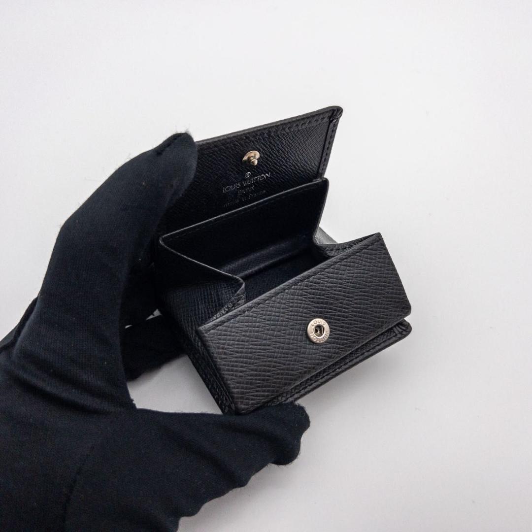 【極美品】ルイヴィトン　ポルトモネボワット　タイガ　ケース　小銭入れ