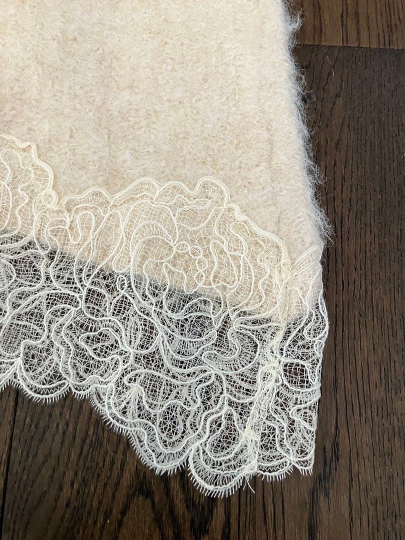 ♡新品　未使用　試着のみ♡ ZARA レースコンビニット　Sサイズ　エクリュ