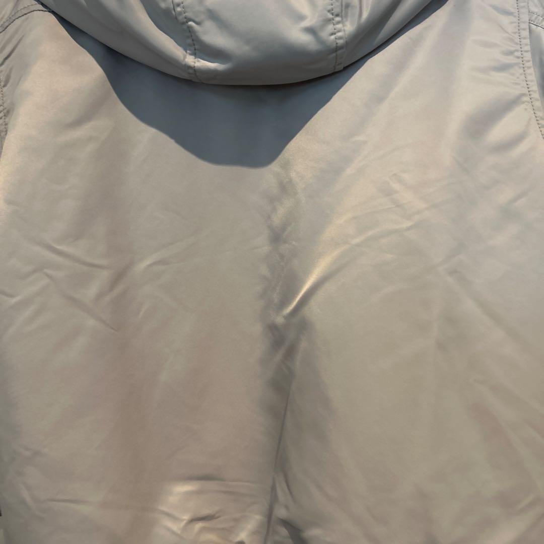 ALPHA INDUSTRIES MA-1ジャケット グレー フード付き