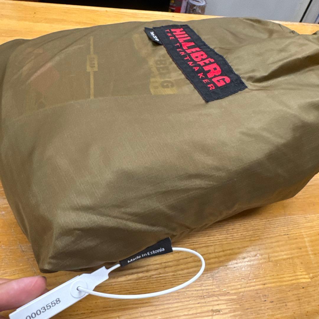 HILLEBERG Tarp20XP サンド　未使用 タープ20XP