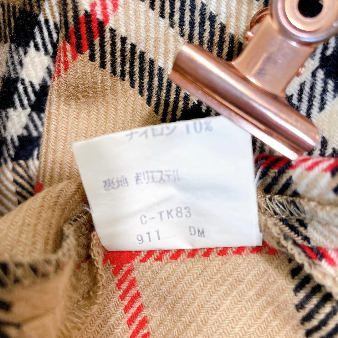 【美品】バーバリー ステンカラーコート ノバチェック マキシ丈 ライナーベルト付