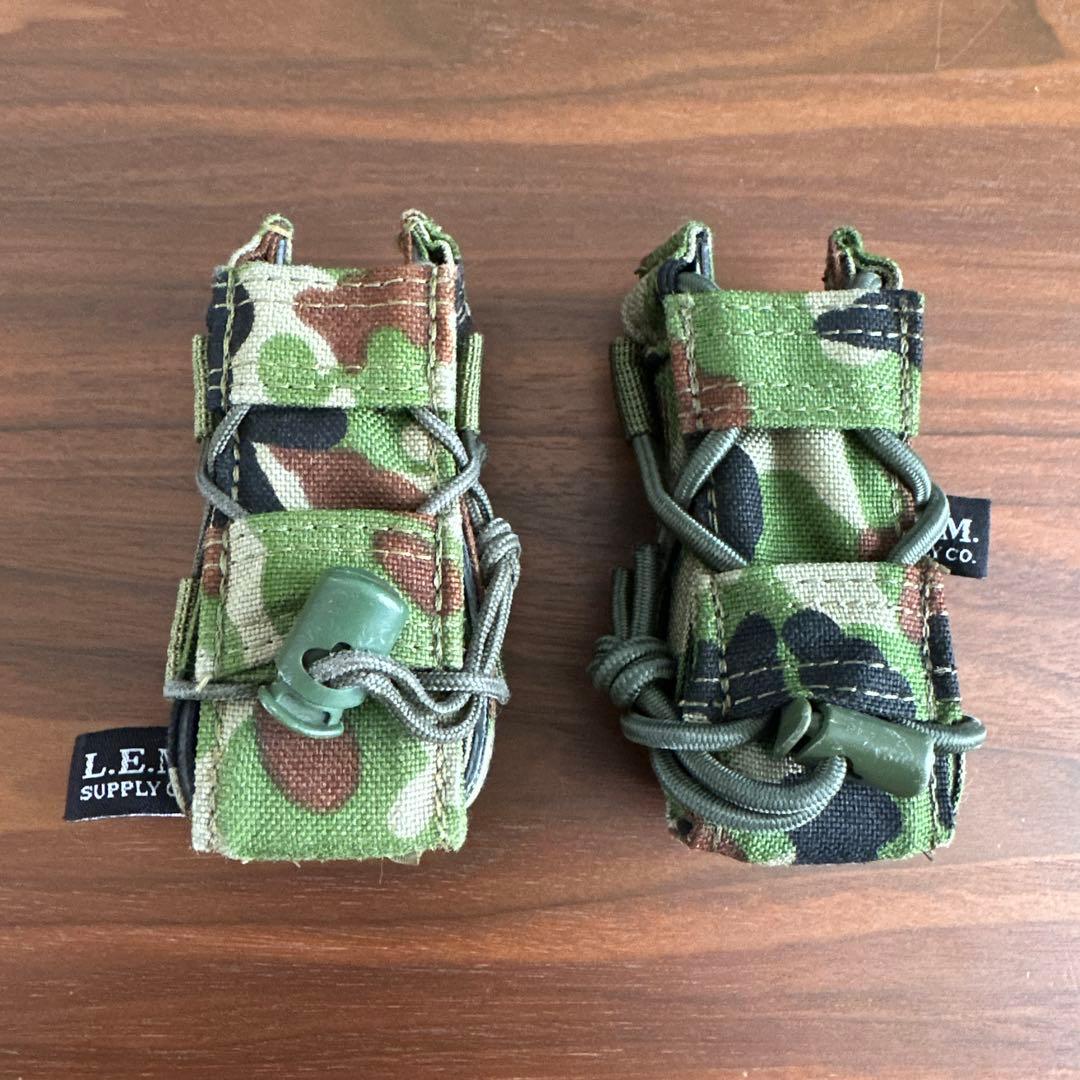 LEMサプライ　ピストルマガジンポーチ　陸自迷彩　２個セット