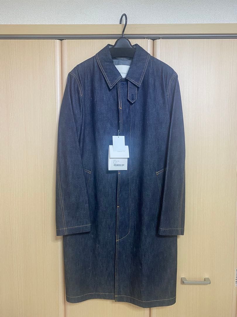 MACKINTOSH インディゴリジッドデニムコート 38