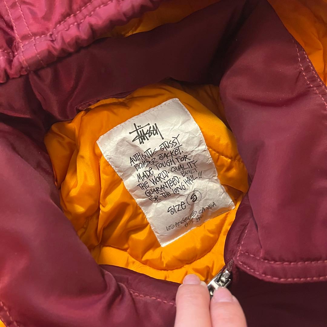 ジャケット・アウター STUSSY FLIGHT BOMBER