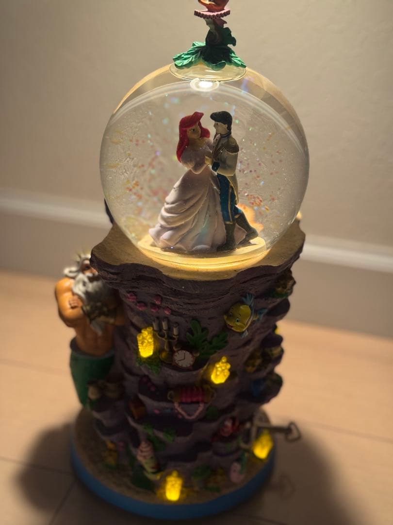 【希少★レア】アリエル　スノードームスノーグローブ　リトルマーメイド　ディズニー