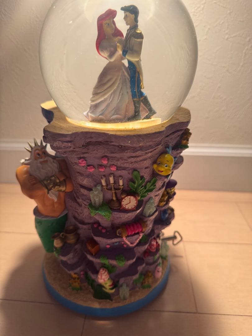 【希少★レア】アリエル　スノードームスノーグローブ　リトルマーメイド　ディズニー