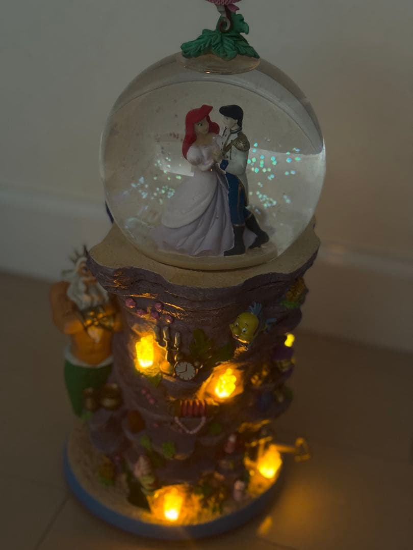 【希少★レア】アリエル　スノードームスノーグローブ　リトルマーメイド　ディズニー