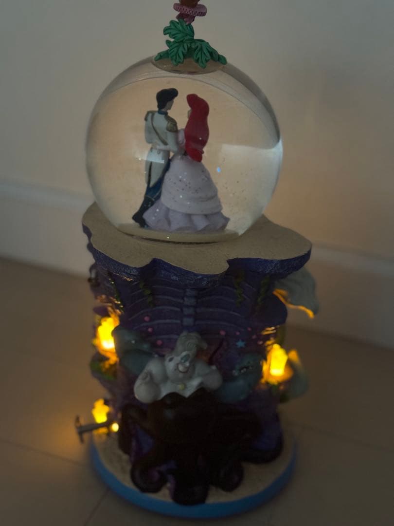 【希少★レア】アリエル　スノードームスノーグローブ　リトルマーメイド　ディズニー