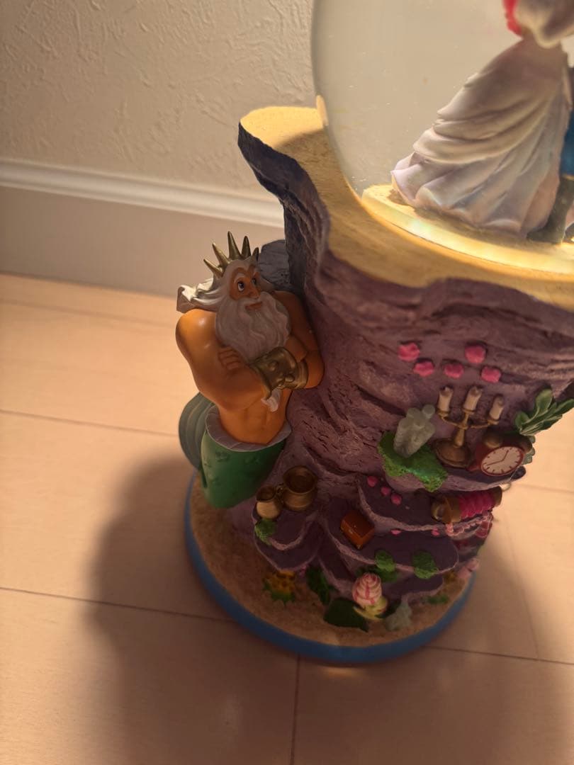 【希少★レア】アリエル　スノードームスノーグローブ　リトルマーメイド　ディズニー