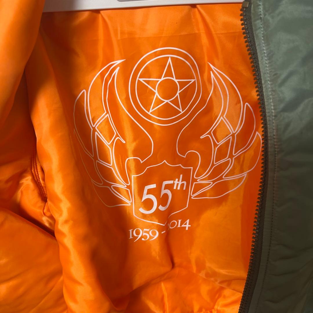 ALPHA INDUSTRIES MA-1 フライトジャケット 55周年記念