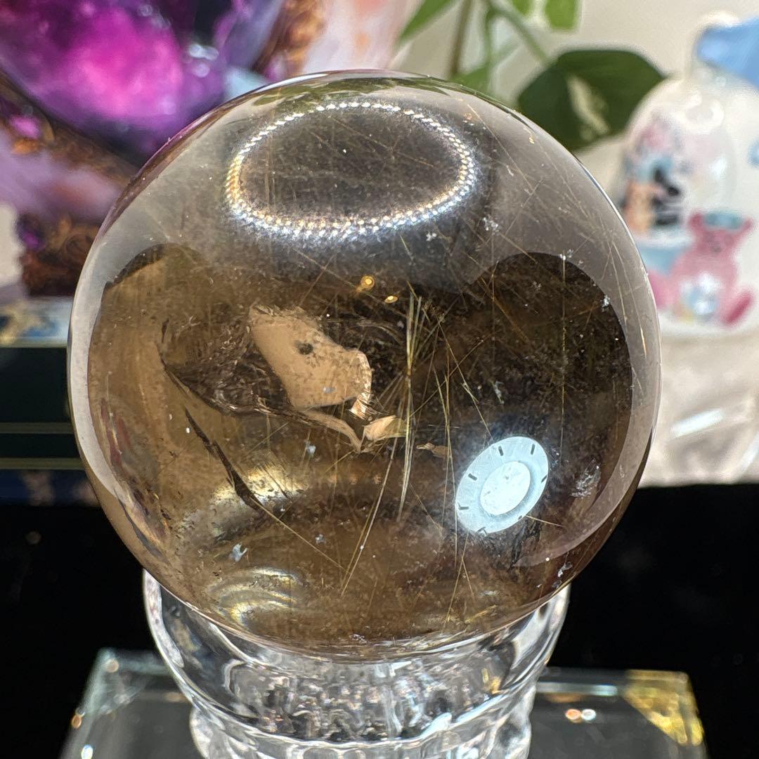 スモーキールチルクォーツスフィアNo.2593