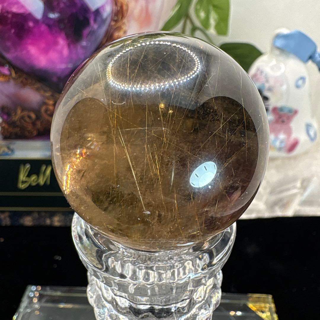 スモーキールチルクォーツスフィアNo.2593