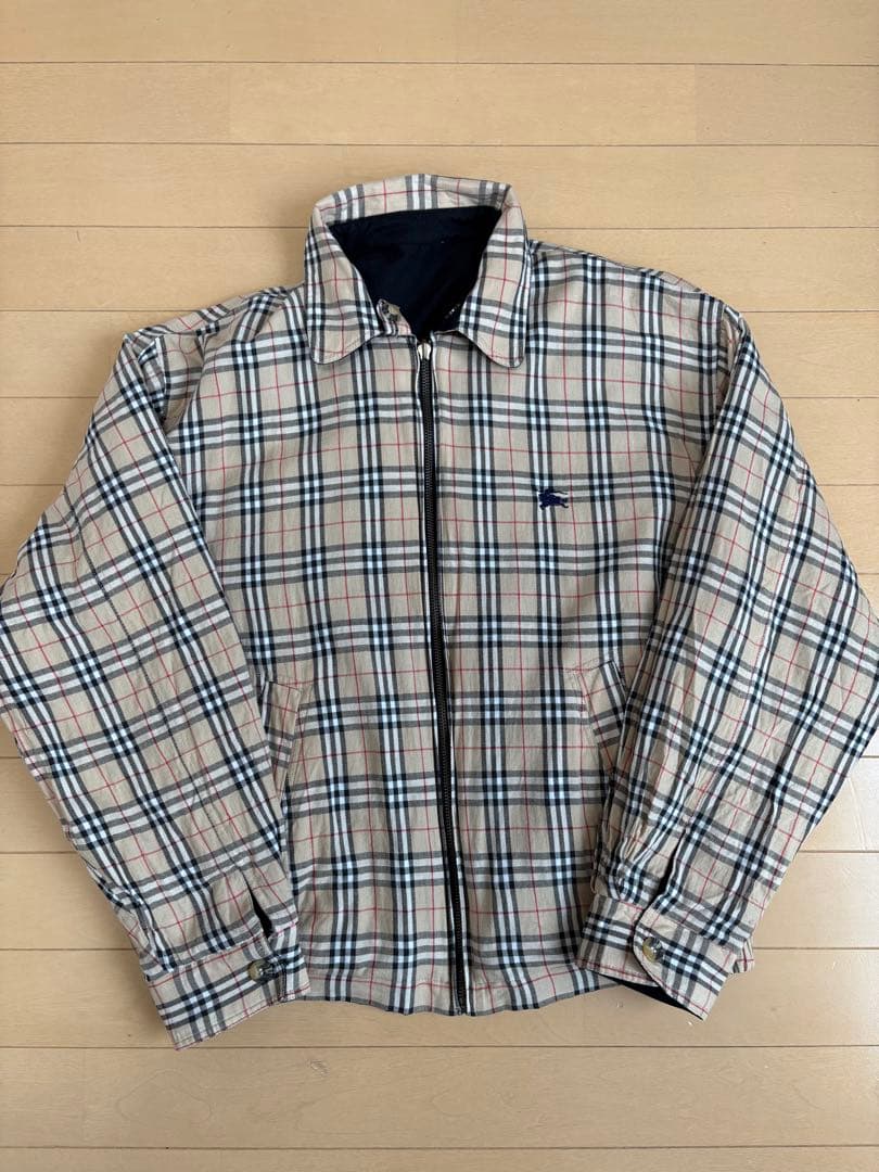 90s Burberrys リバーシブル スウィングトップブルゾン ノバチェック