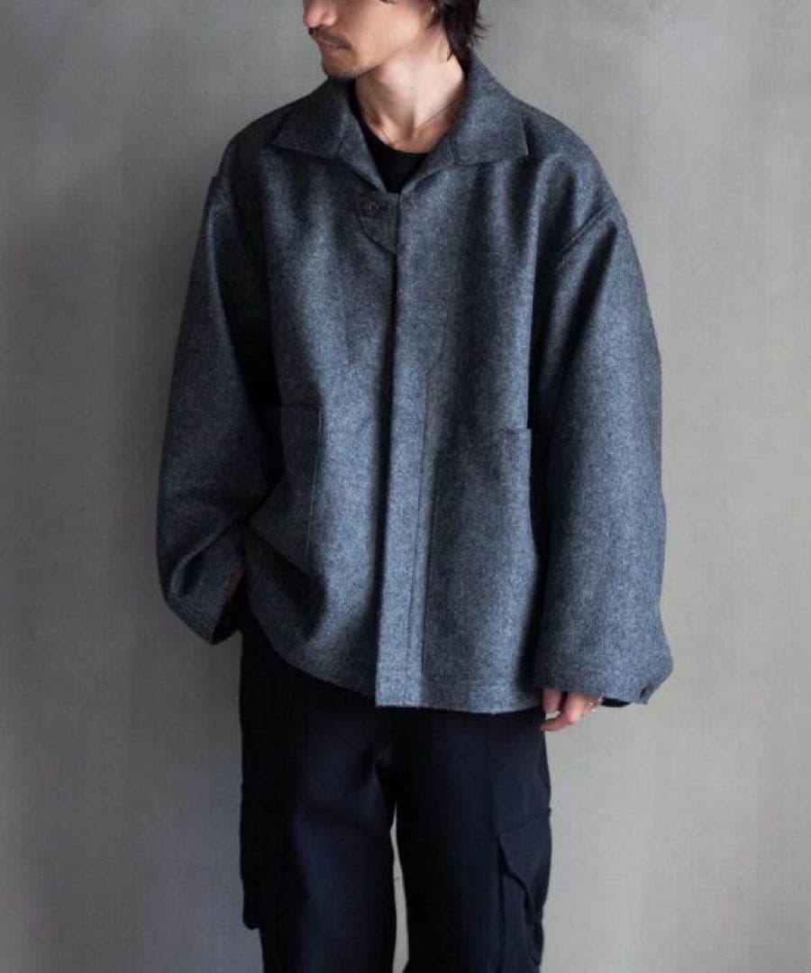 amachi. meeting jacket ウールカシミヤ