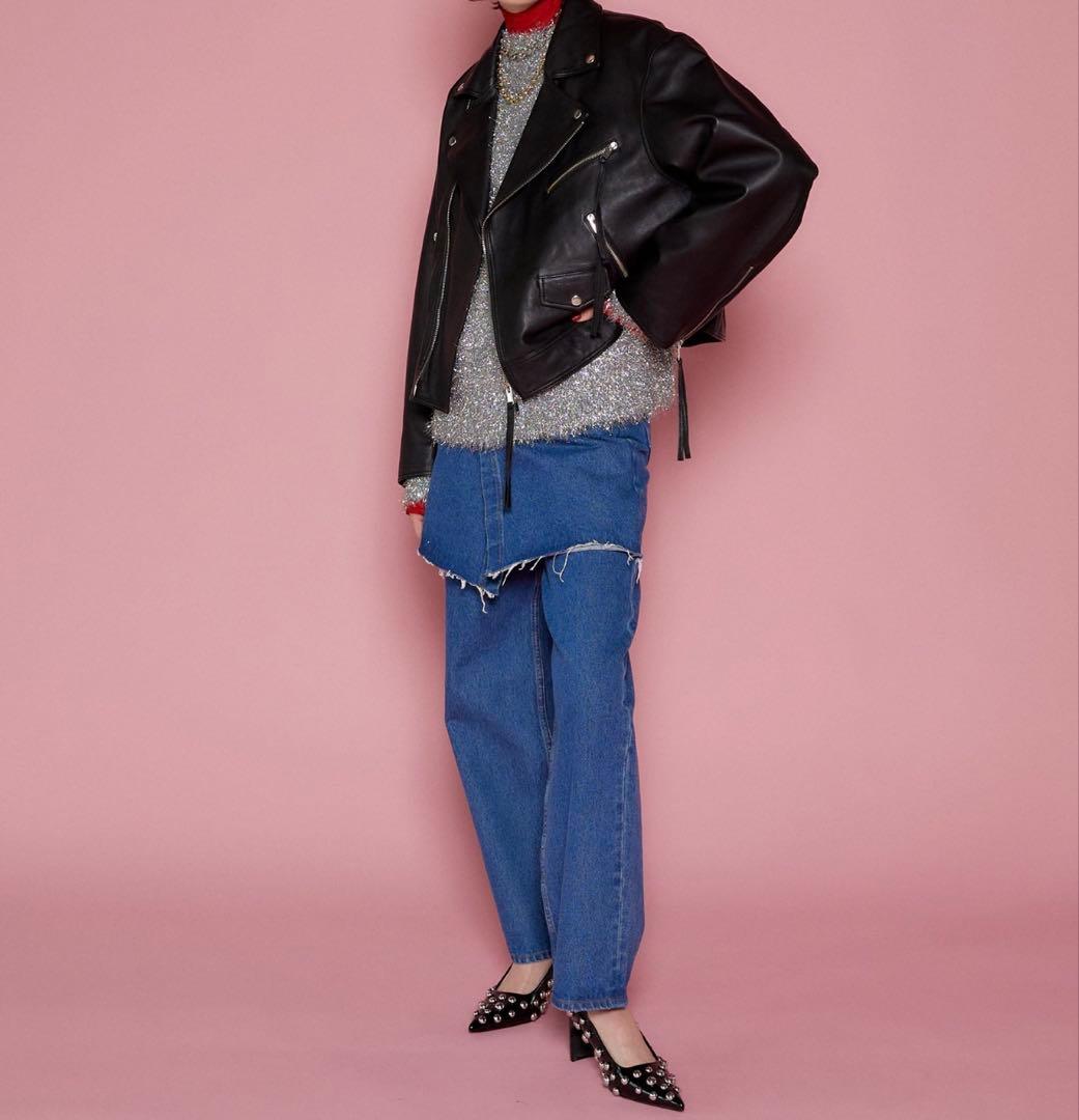 レザーライダースジャケット　メゾンスペシャル