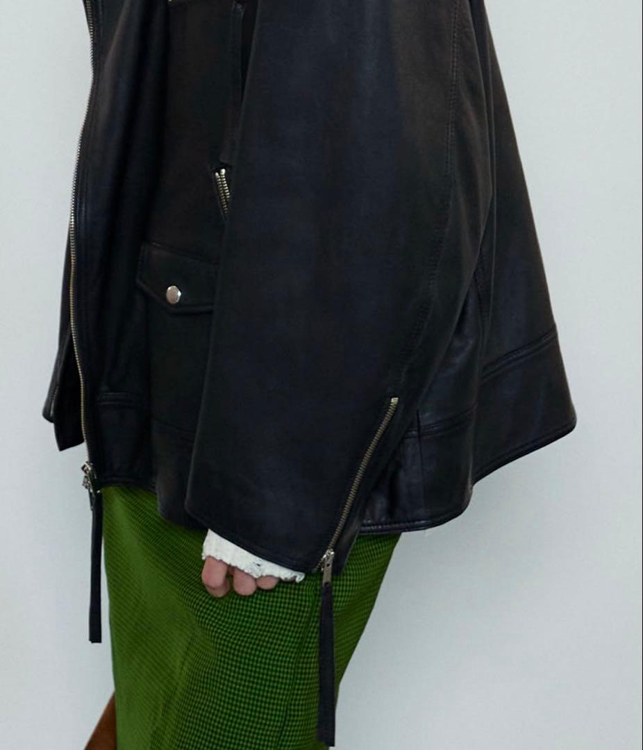 レザーライダースジャケット　メゾンスペシャル