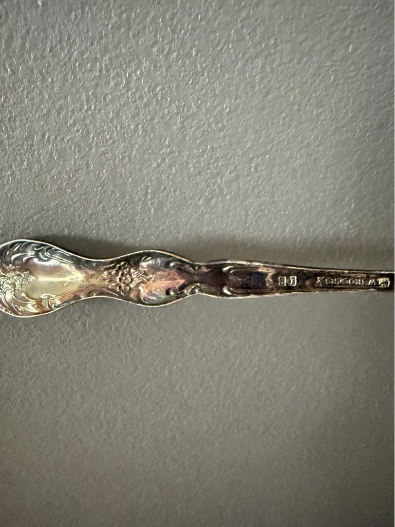 アンティーク ビンテージ フランス ヨーロッパ 銀食器 シルバースプーン 希少