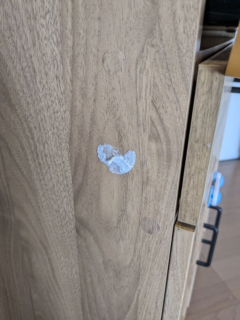 ニトリ レンジ台 (PS01 1160 ブラック/ライトブラウン)