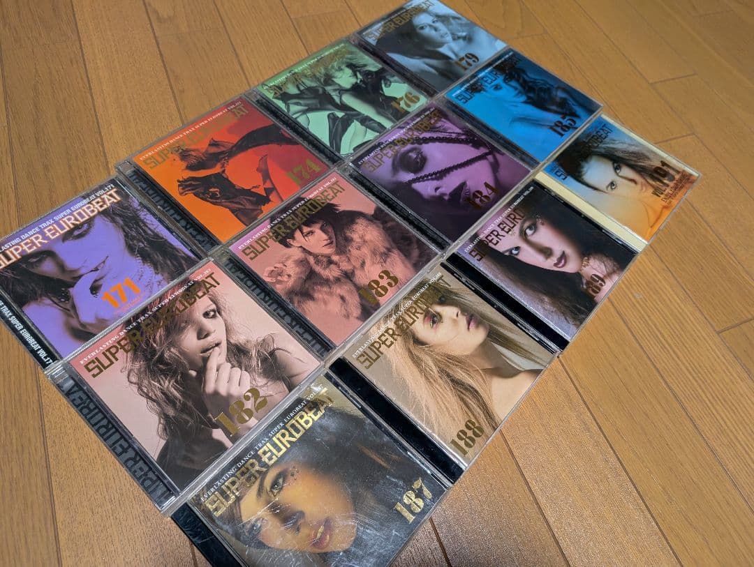CD『スーパーユーロビート』12枚セット！！
