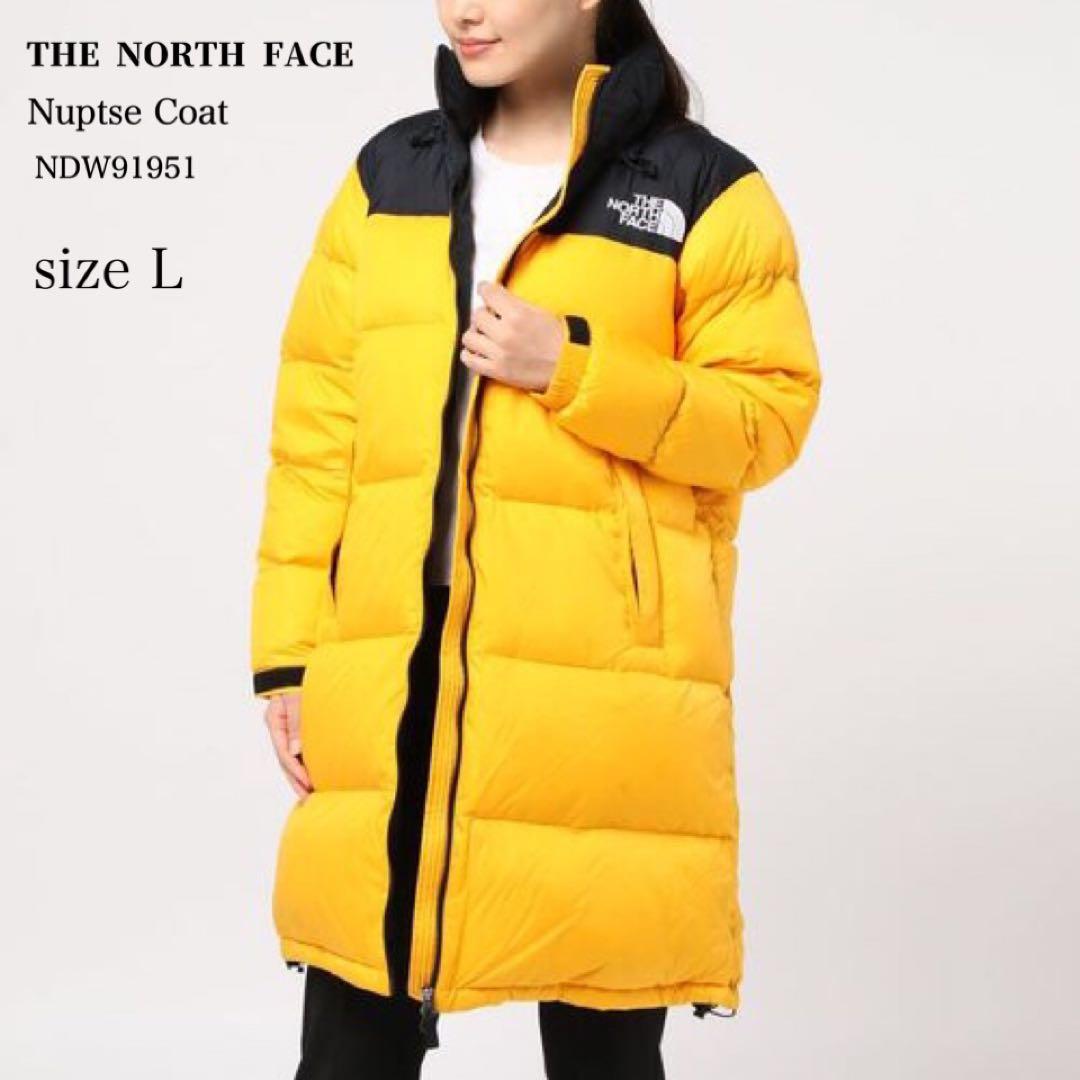 れ*ぃ様 美品　ザ・ノースフェイス　ロングヌプシコート NDW91951 Lサイ