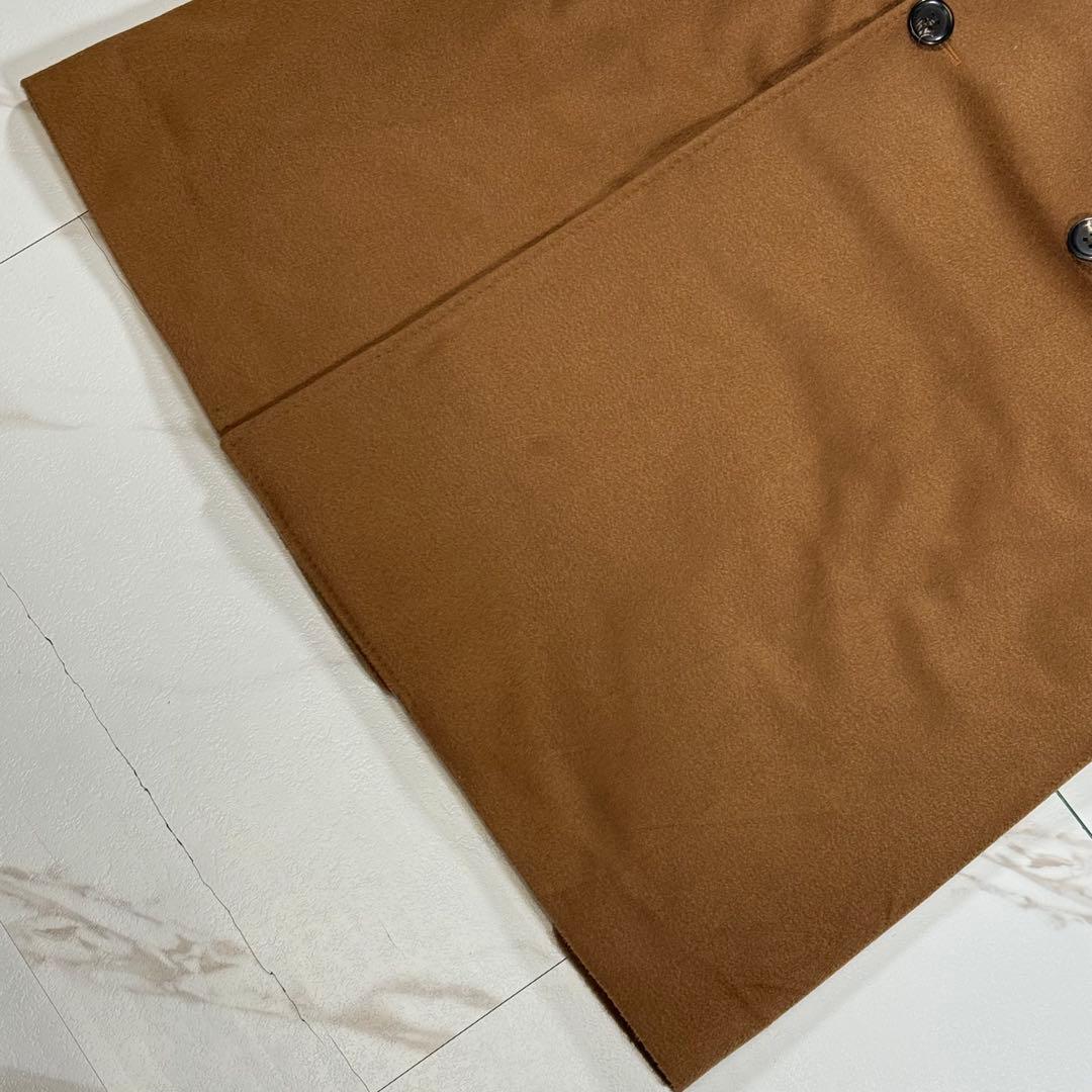 【美品/カシミヤ100%/M】エルメネジルドゼニア チェスターコート ベージュ