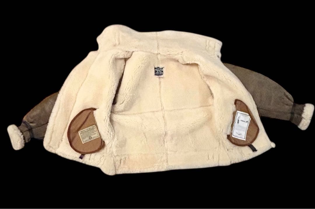 AVIREX B-3 ムートンフライトジャケット 38