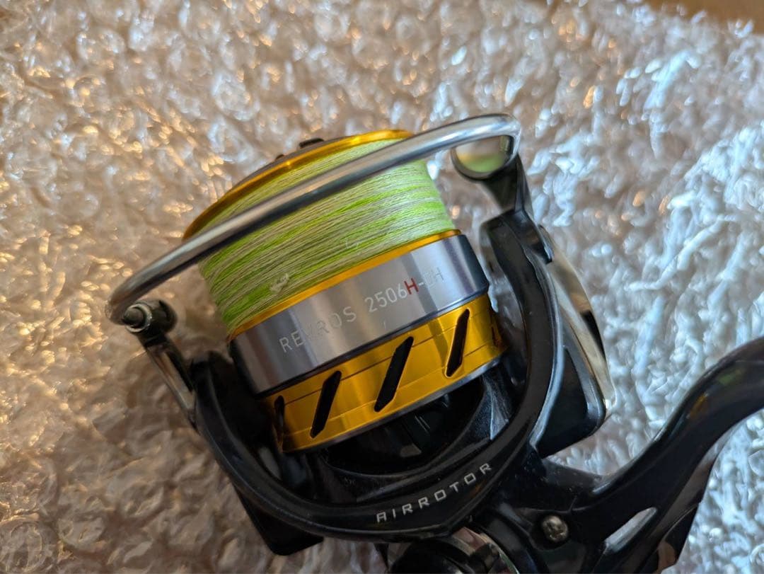 ダイワ 15レブロス2506H-DH 他リール3台セット ラインローラーカスタム