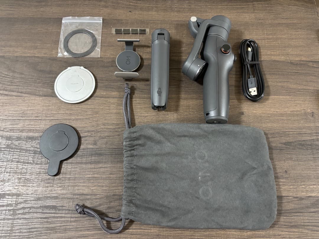 DJI Osmo Mobile 6 ブラック MagSafe用クランプ付属