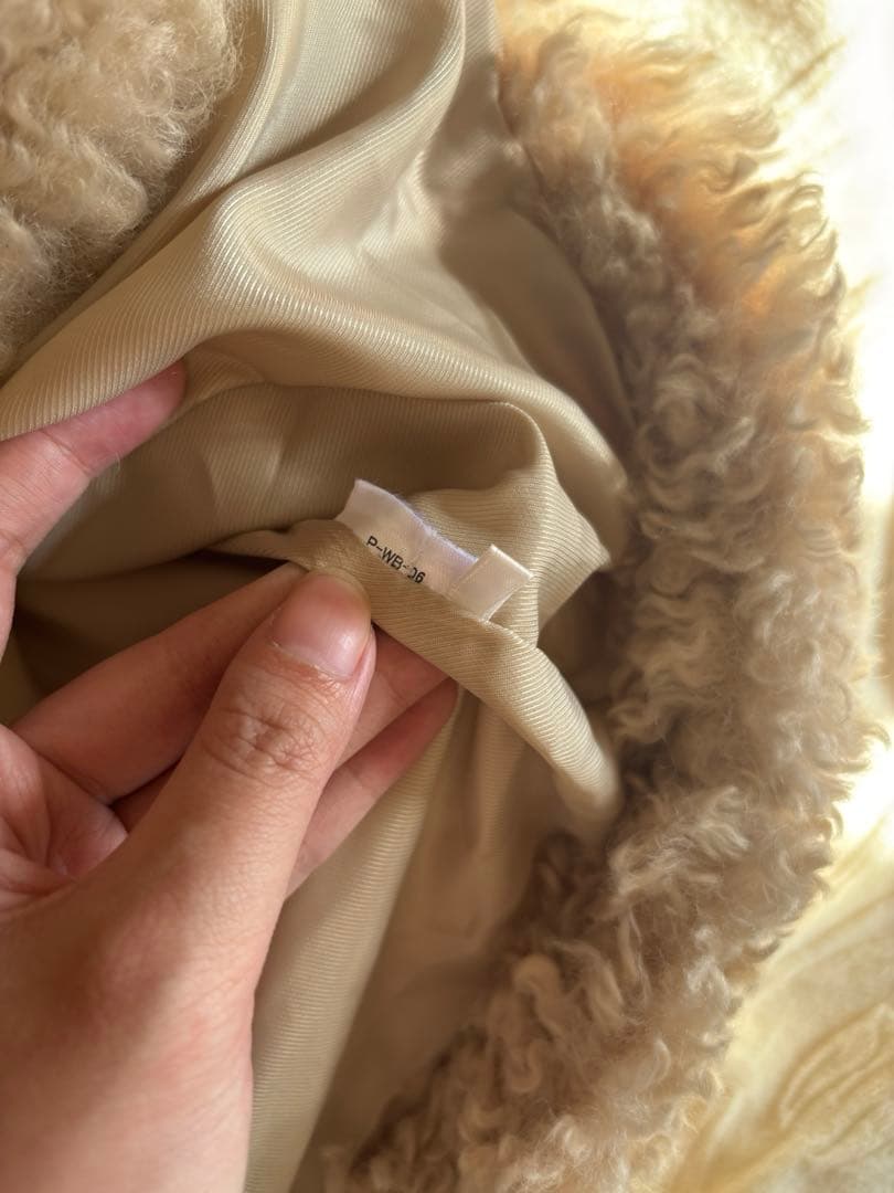 ジャケット・アウター THE TOE Trafalgar boa coat