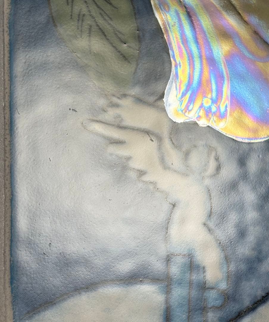 ARABIA ヘルヤ \"Alla enkelipasuunan\" 陶板画