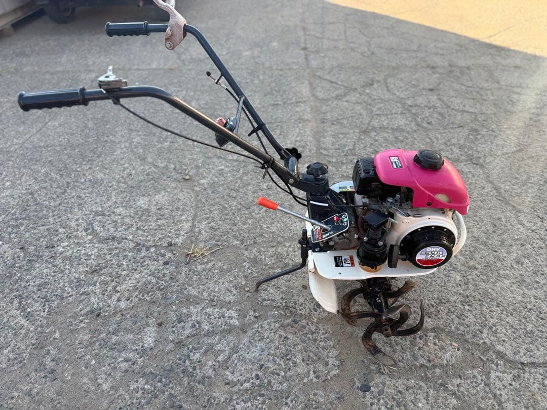 「新潟県長岡市発」三菱 管理機 MM308 ガソリン耕運幅630mm動作確認済み