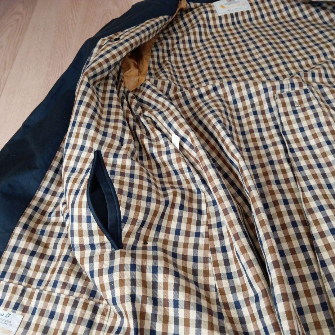 Aquascutum アクアスキュータム　トレンチコート　ネイビー