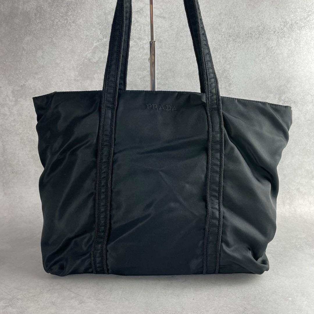 入手困難✨ プラダ PRADA トートバッグ ナイロン A4資料 大容量 黒色