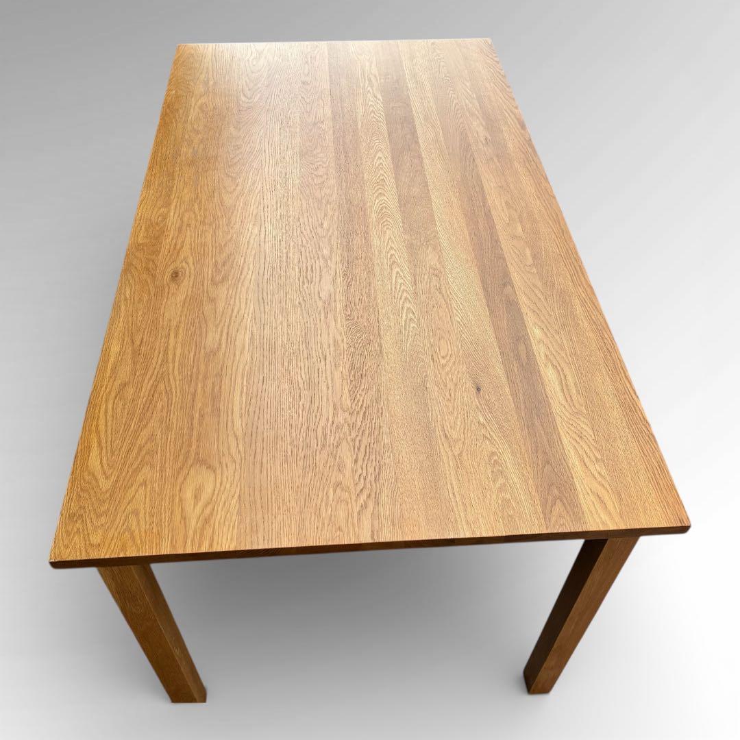 美品　廃盤　無印良品 オーク　無垢材　ダイニング　テーブル　140cm