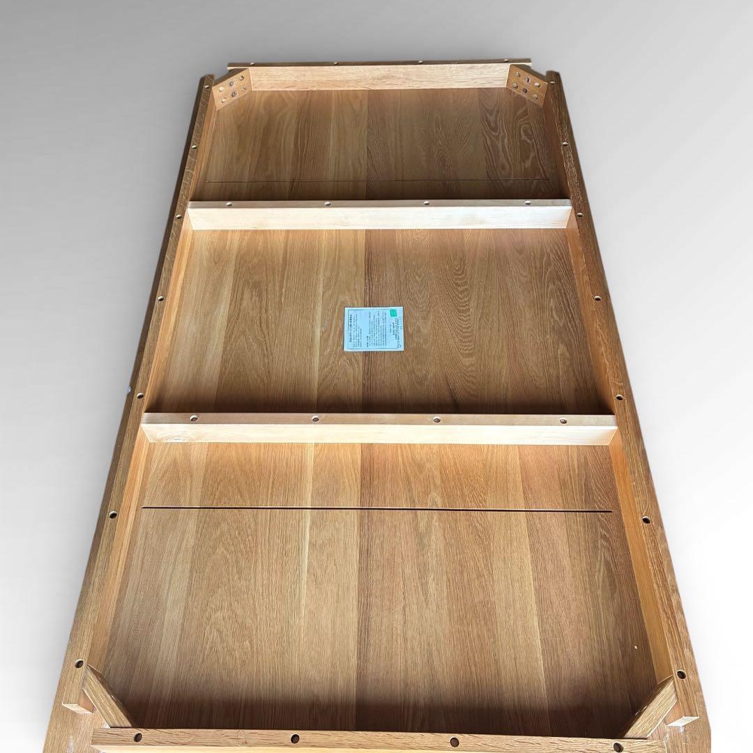 美品　廃盤　無印良品 オーク　無垢材　ダイニング　テーブル　140cm