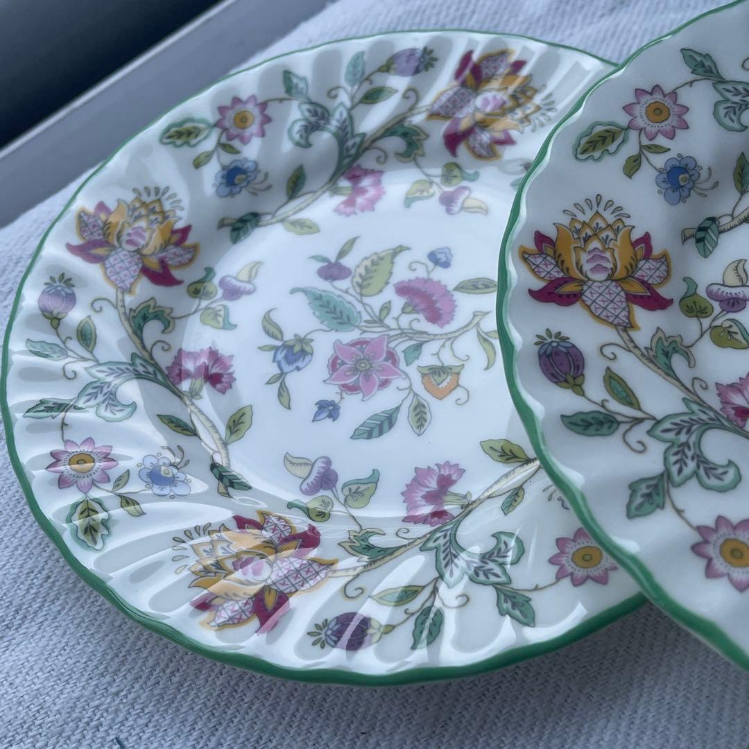 未使用箱付　ミントン　ハドンホール　ケーキ皿7枚セット　15.5cm