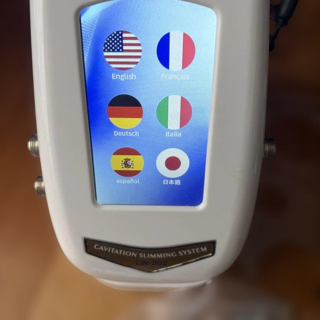 4in1業務用　40Khzキャビテーション　ラジオ波エステ 日本語対応