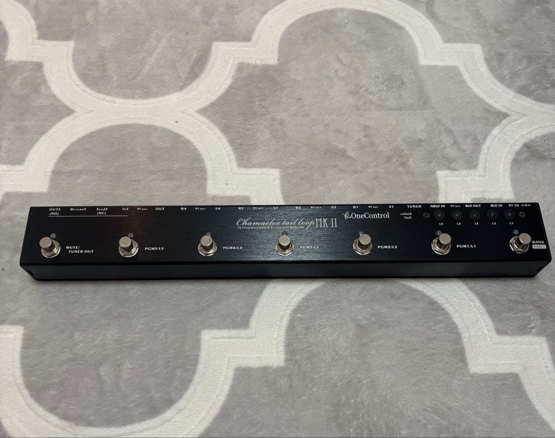 ギター One Control Chamaeleo Tail Loop MK II