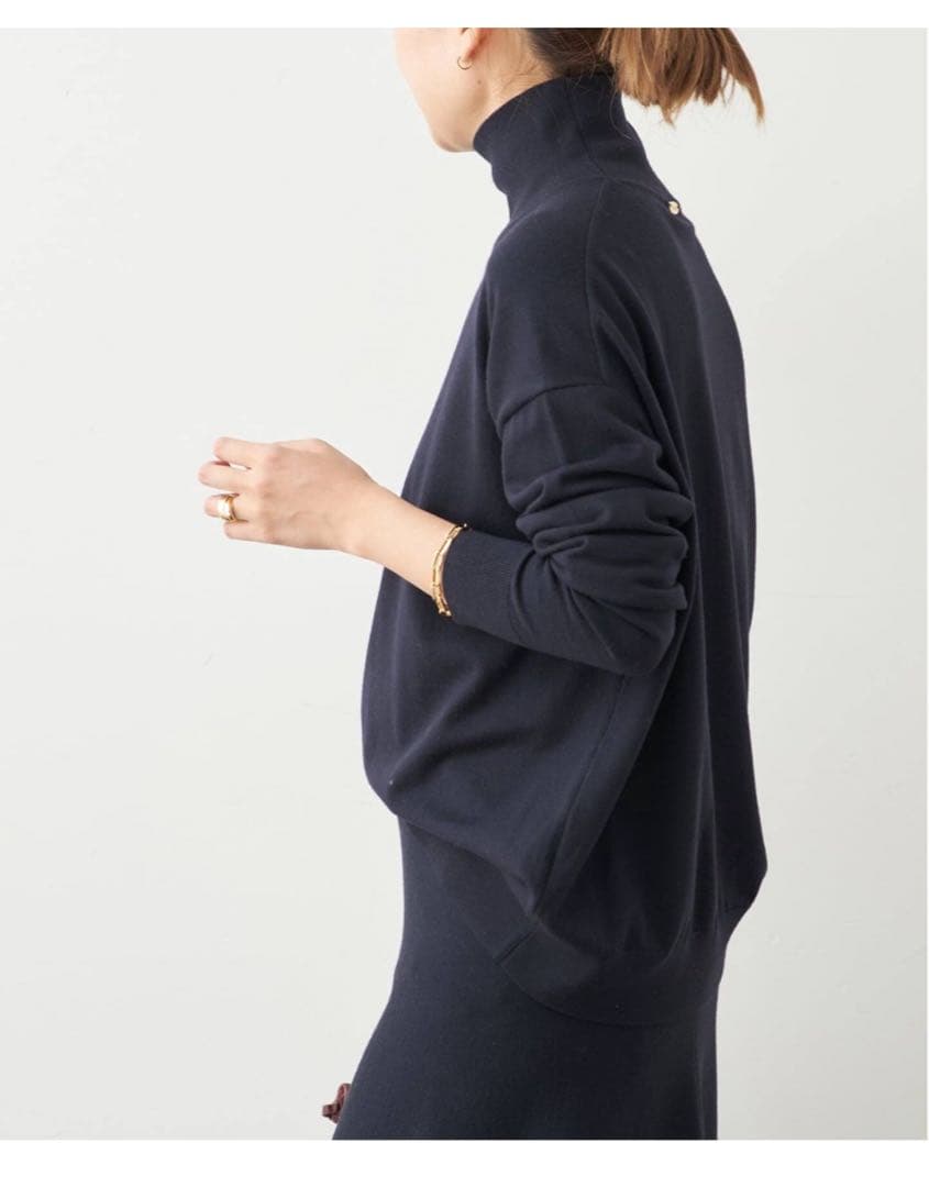 新品】Deuxieme Classe WONDER タートルネックプルオーバー