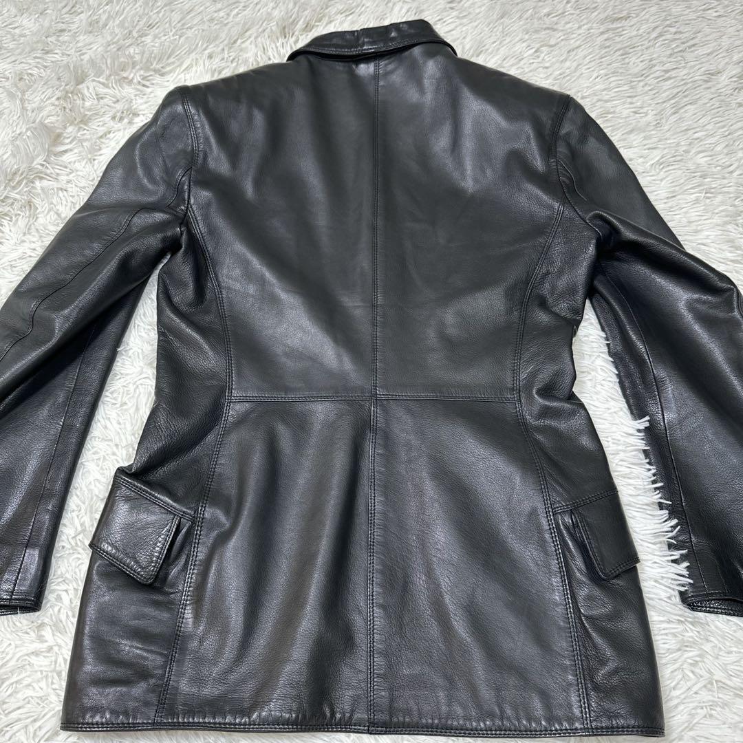 Gianni Versaceレザージャケット ブラック系 レディース