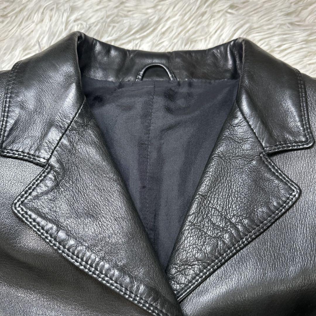 Gianni Versaceレザージャケット ブラック系 レディース