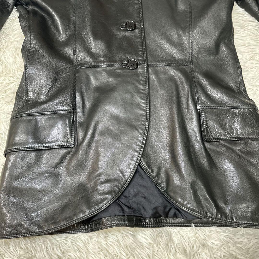 Gianni Versaceレザージャケット ブラック系 レディース