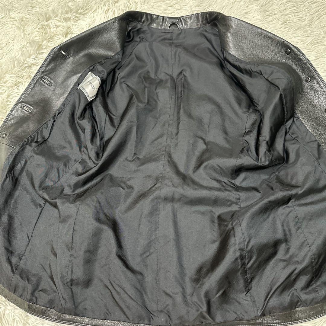 Gianni Versaceレザージャケット ブラック系 レディース