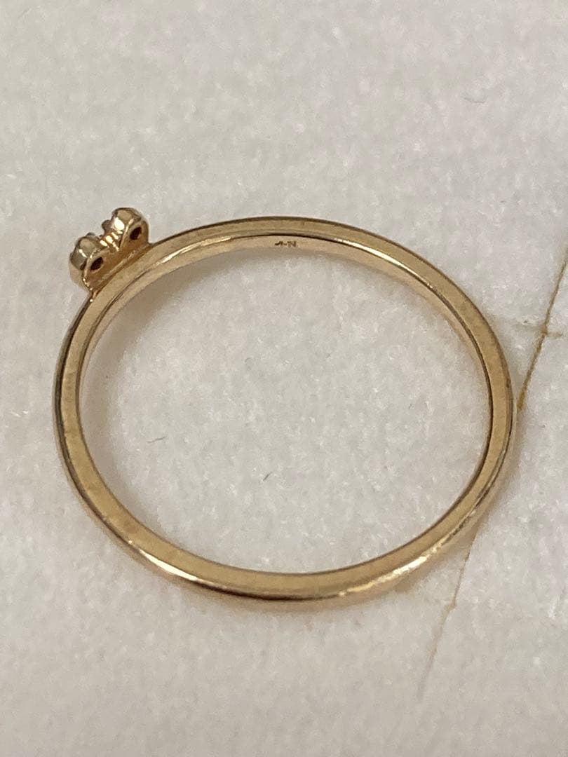 k10 ダイヤモンド　ノジェス　リング