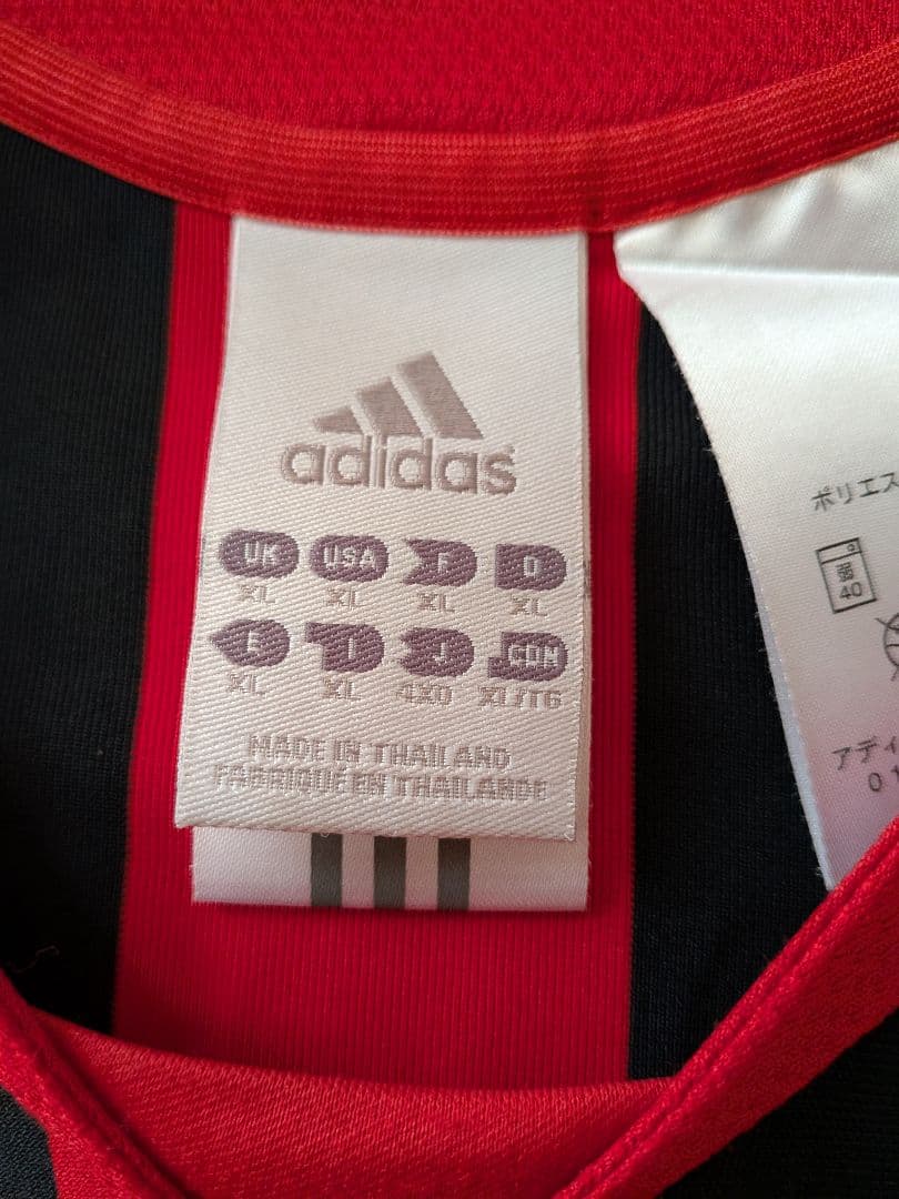 adidas05/06ミランCLモデル長袖ユニフォームNo.11ジラルディーノ