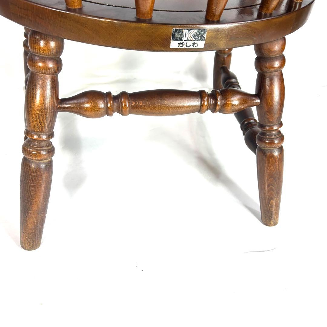 かしわ家具　ダイニングチェア　アンティーク　木製　ヴィンテージ