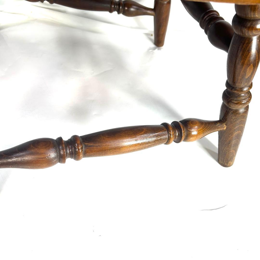 かしわ家具　ダイニングチェア　アンティーク　木製　ヴィンテージ