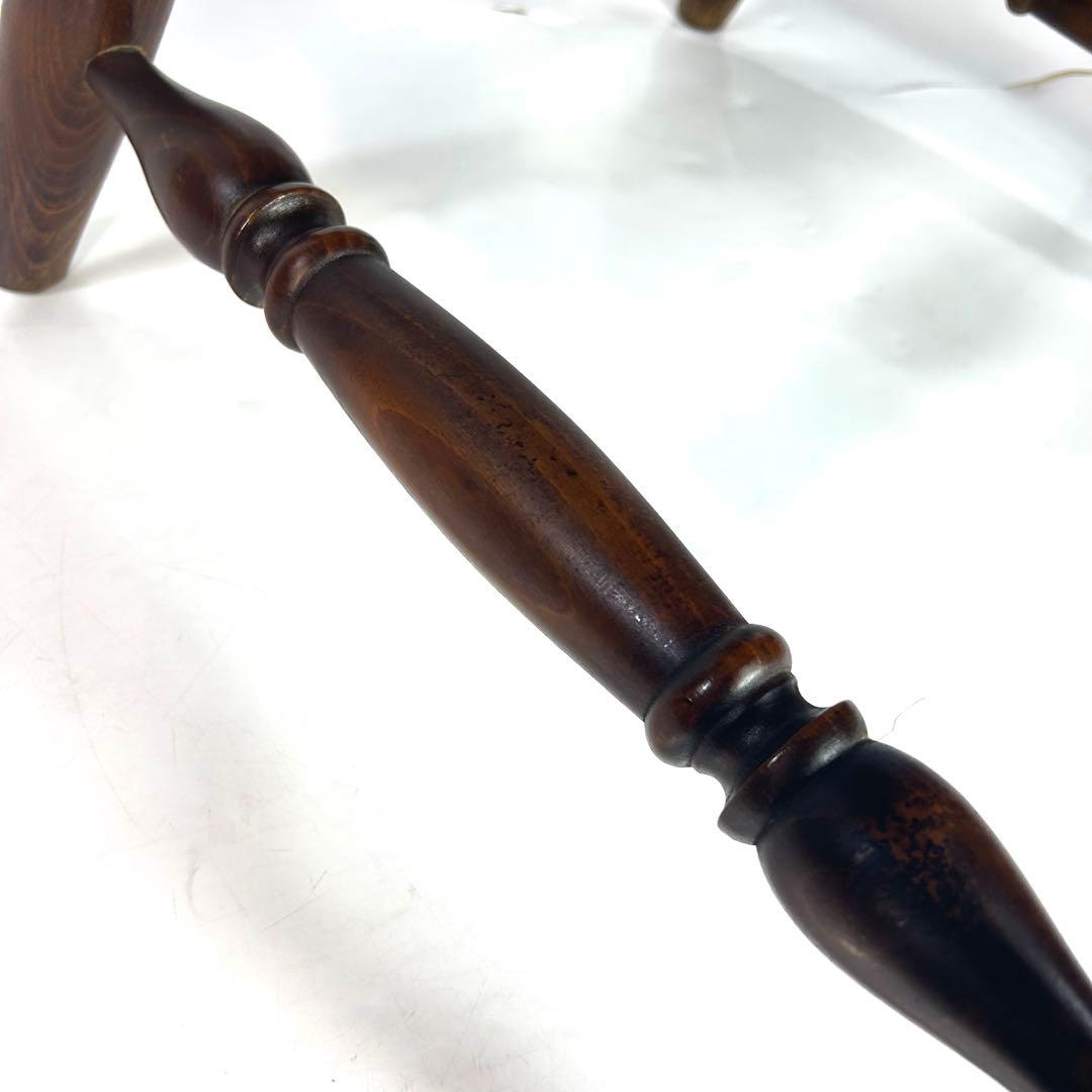 かしわ家具　ダイニングチェア　アンティーク　木製　ヴィンテージ